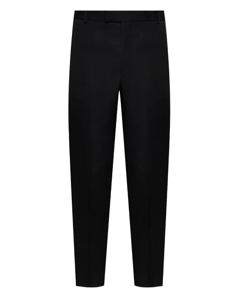 Alexander McQueen side-stripe trousers - Schwarz Schwarz
