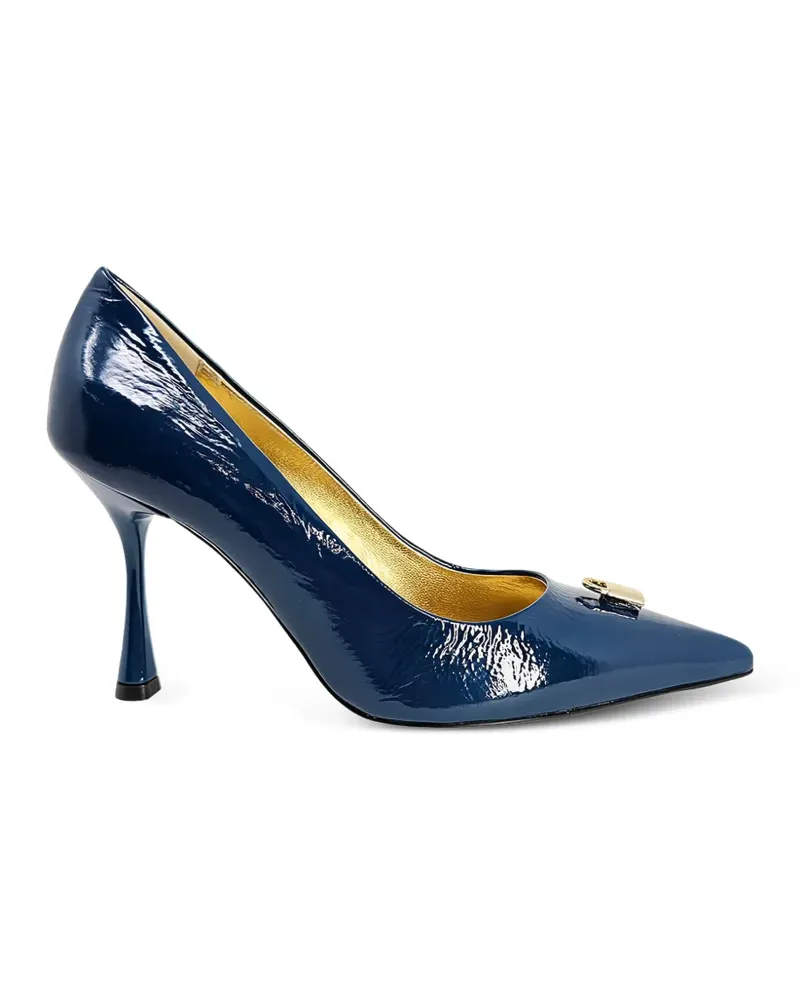 MADISON.MAISON Spitze Pumps mit Schloss - Blau Blau
