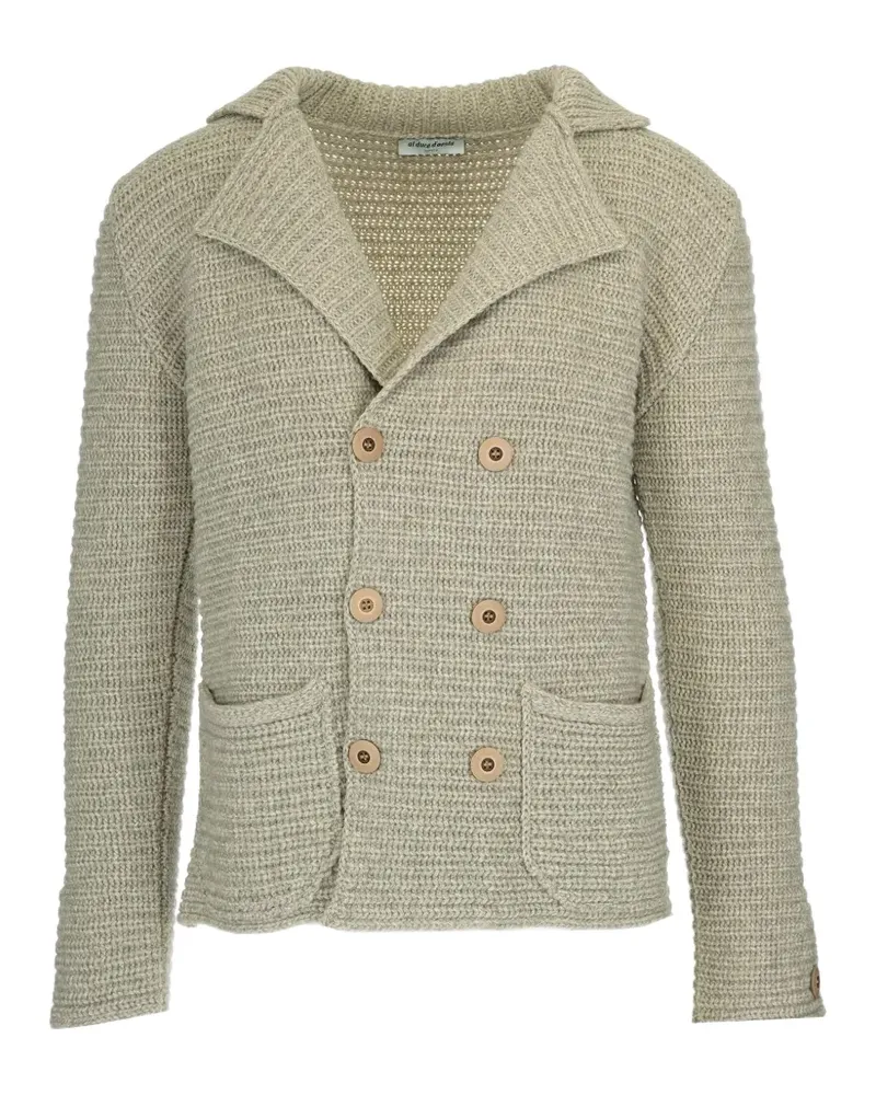 Al Duca D’Aosta 1902 double-breasted cardigan - Nude Nude