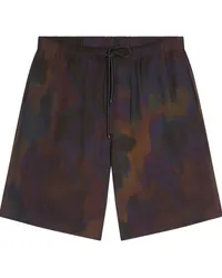 Dries van Noten Shorts mit Print Rot