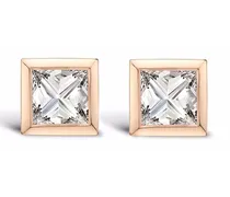 Pragnell 18kt rose gold RockChic diamond stud earrings Rosa