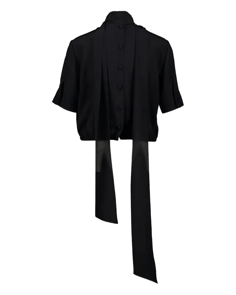 Gucci Kurzärmeliges Oberteil - Schwarz Schwarz