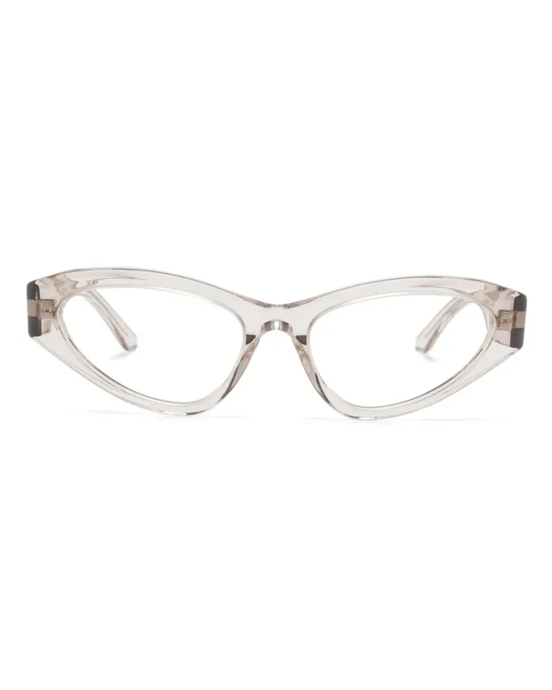 Balenciaga Brille mit eckigem Gestell - Weiß Weiß