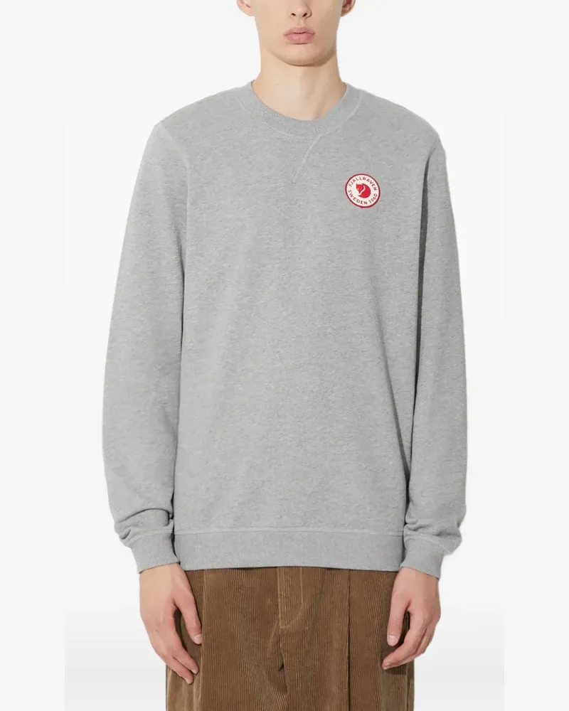 Fjäll Räven Sweatshirt mit Rundhalsausschnitt - Grau Grau
