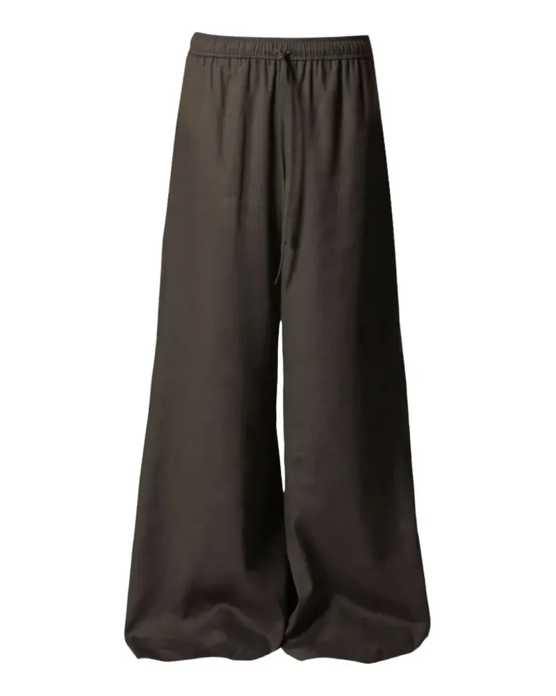 Roberto Collina drawstring trousers - Braun Braun