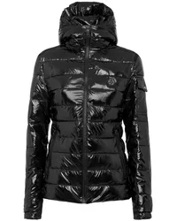 Philipp Plein Steppjacke mit Logo Schwarz