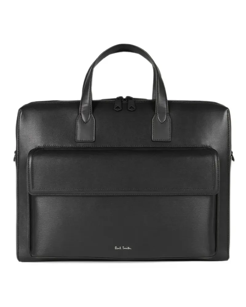 Paul Smith Aktentasche mit Reißverschlusstasche - Schwarz Schwarz