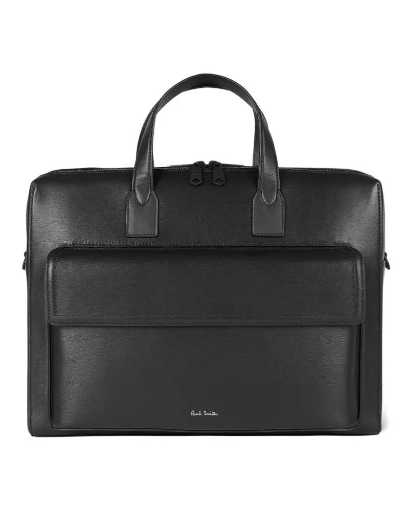 Paul Smith Aktentasche mit Reißverschlusstasche - Schwarz Schwarz
