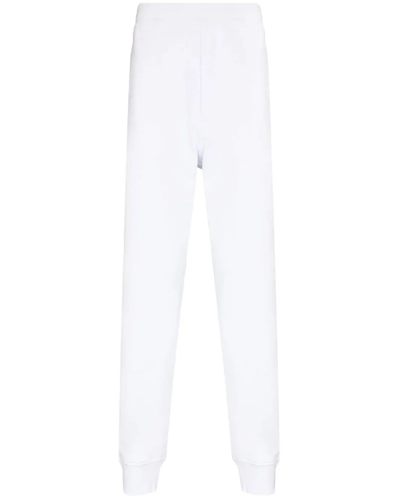 Alexander McQueen Jogginghose mit Logo-Print - Weiß Weiß