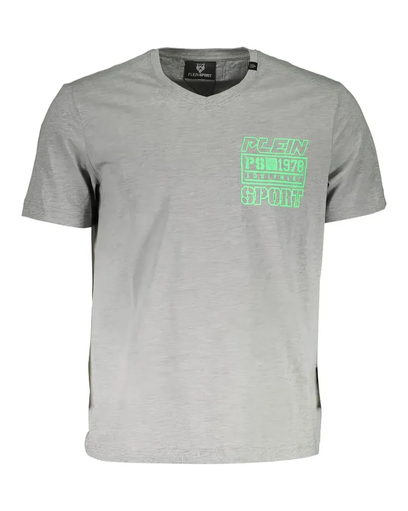 Philipp Plein T-Shirt mit Logo-Print - Grau Grau