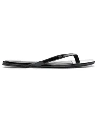 Totême Flip-Flops mit eckiger Kappe Schwarz