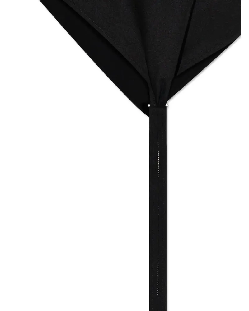 Issey Miyake tie-back strapless top - Schwarz Schwarz