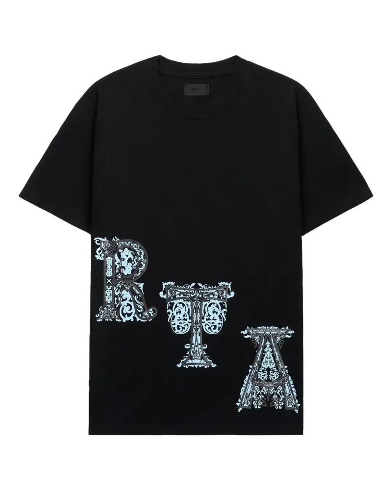 RTA short sleeve T-shirt - Schwarz Schwarz