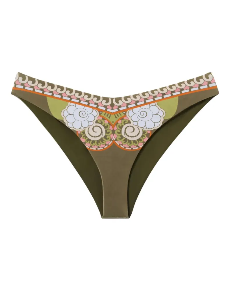 La DoubleJ Mirage Bikinihose aus Placée - Grün Grün