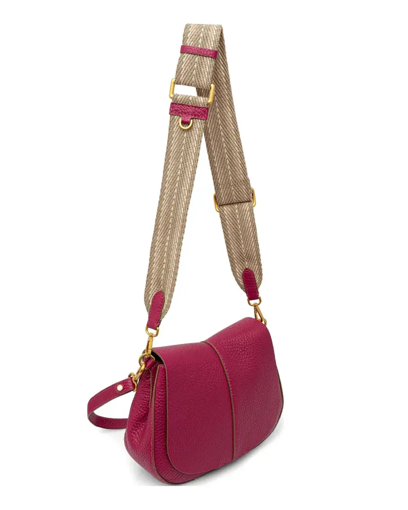 Gianni Chiarini detachable strap leather satchel - Rosa Rosa