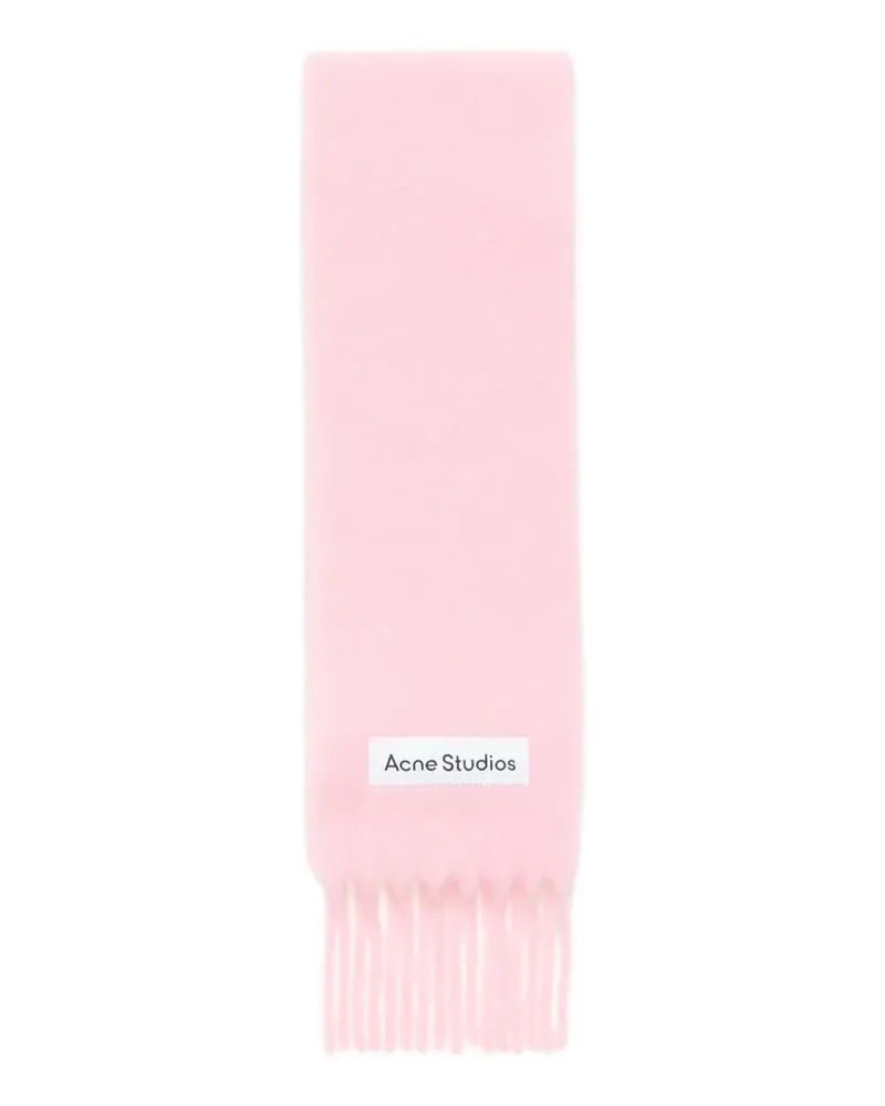 Acne Studios skinny mohair scarf - Rosa Rosa