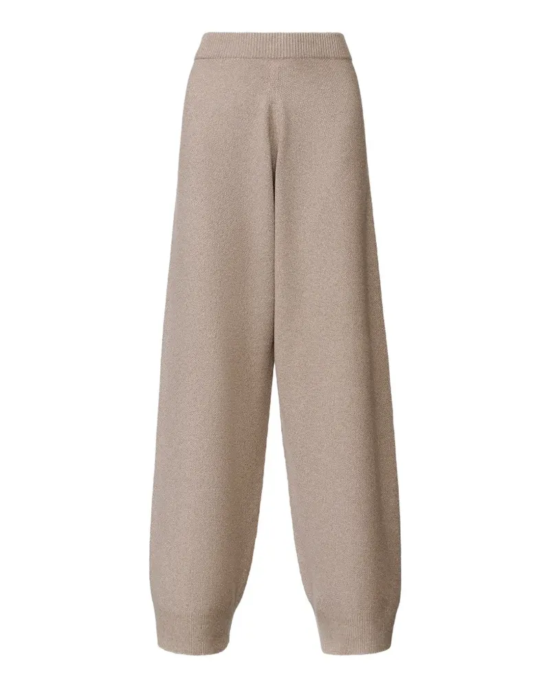 Fabiana Filippi Gestrickte Hose mit weitem Bein - Braun Braun