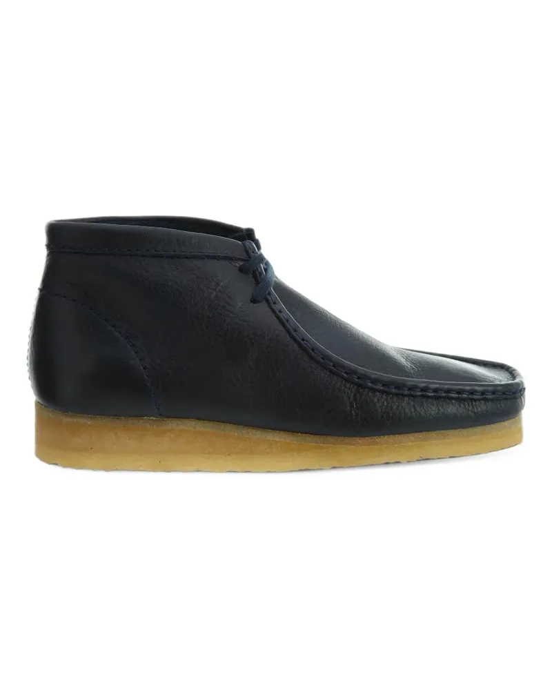 Clarks Wallabee leather boots - Blau Blau