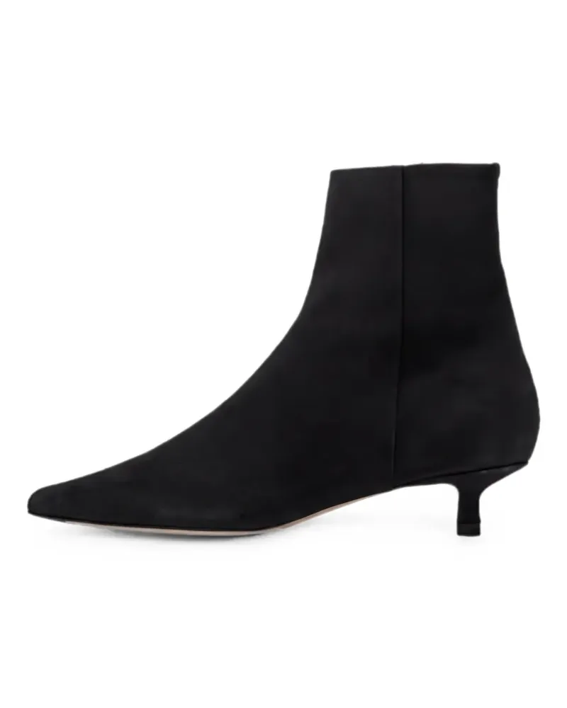 aeyde Sofie pointed-toe suede ankle boots - Schwarz Schwarz