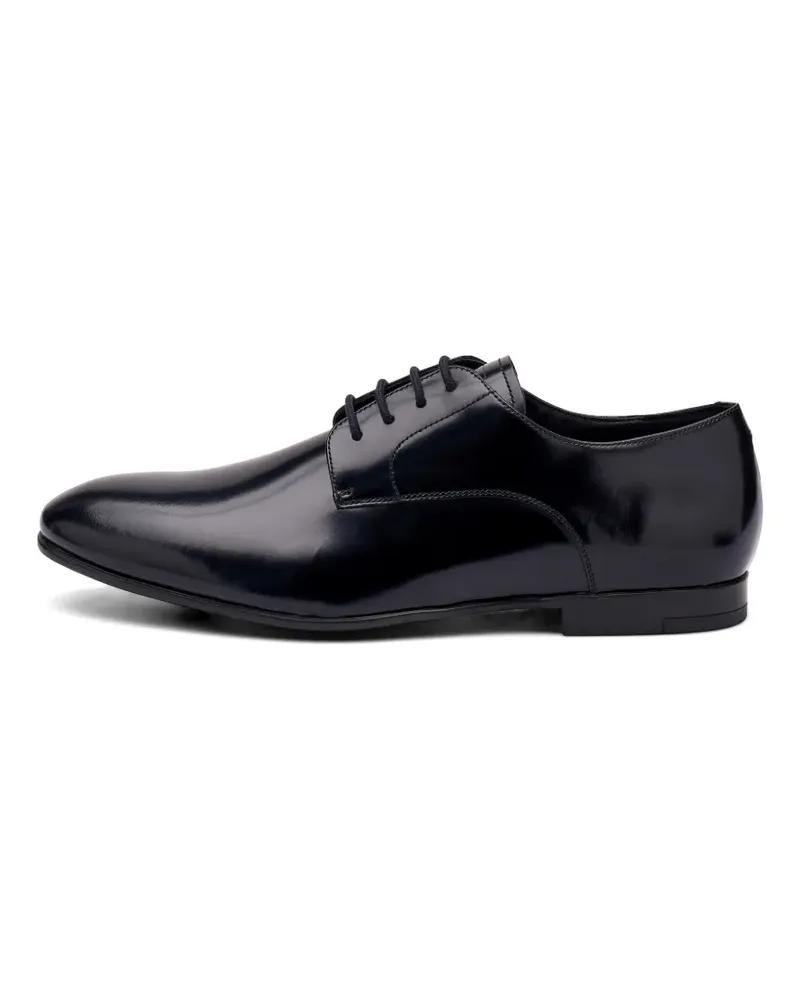 FRAU Derby-Schuhe mit Glanzoptik - Blau Blau