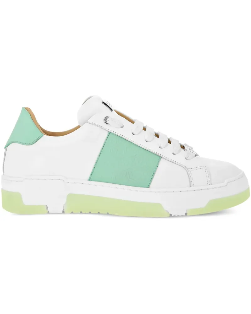 Philipp Plein Monogram Lo-Top Sneakers - Weiß Weiß