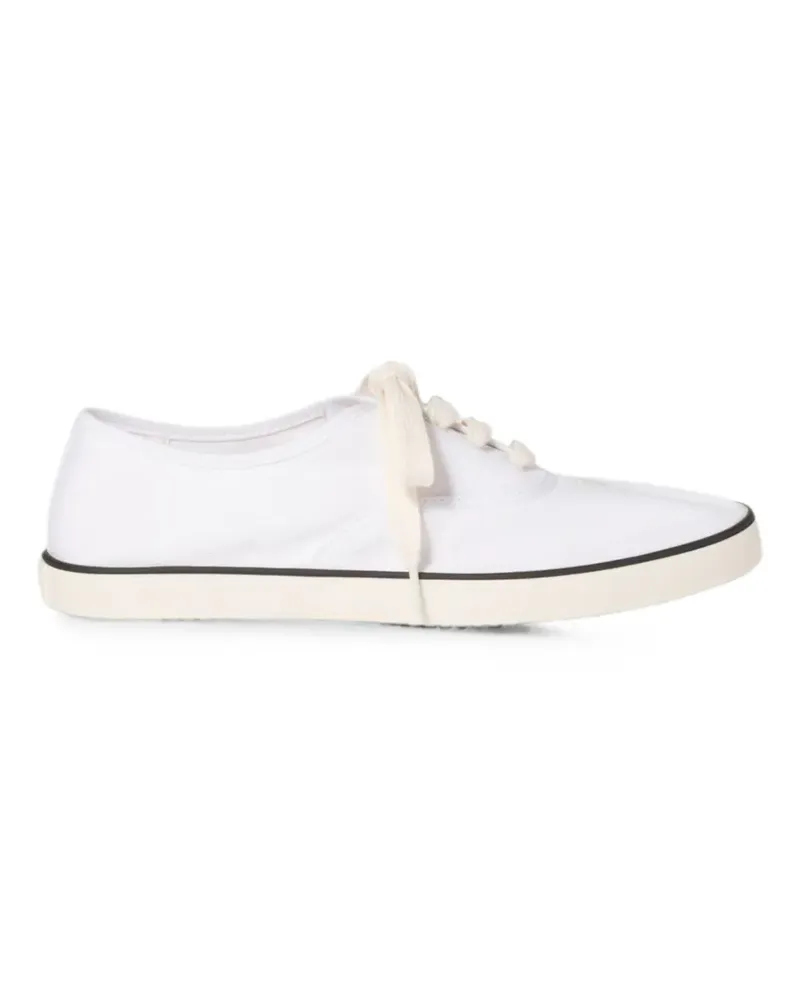 Miu Miu Sneakers mit Logo-Stickerei - Weiß Weiß