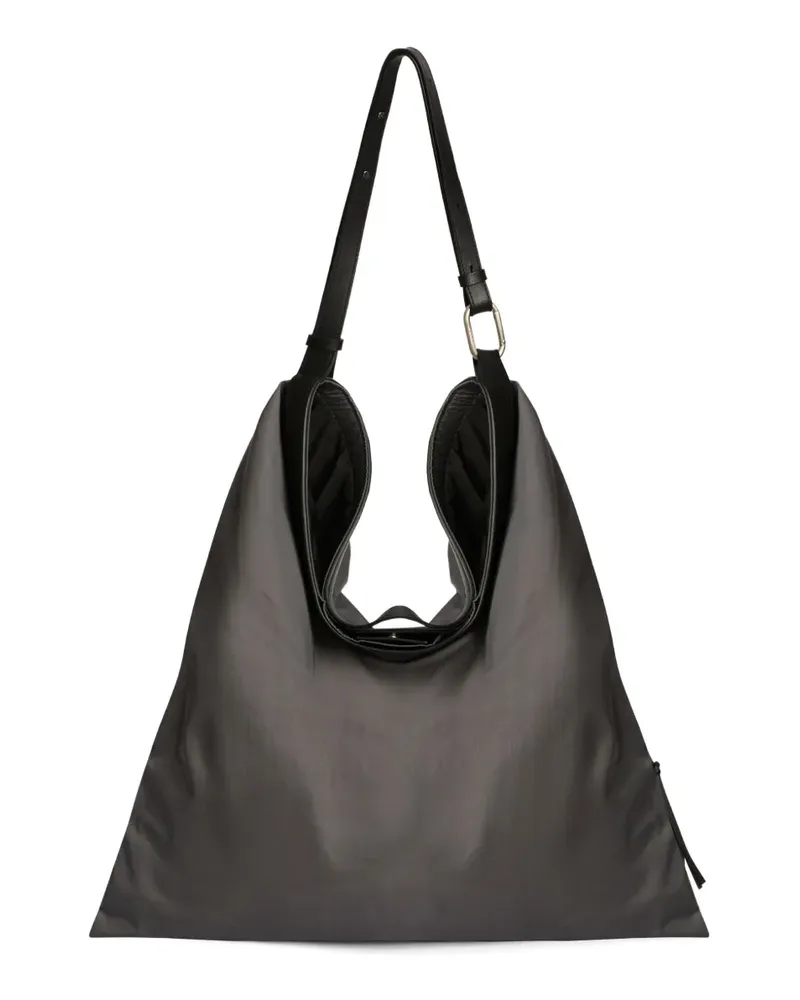 Jil Sander Tasche mit Lederriemen - Grau Grau