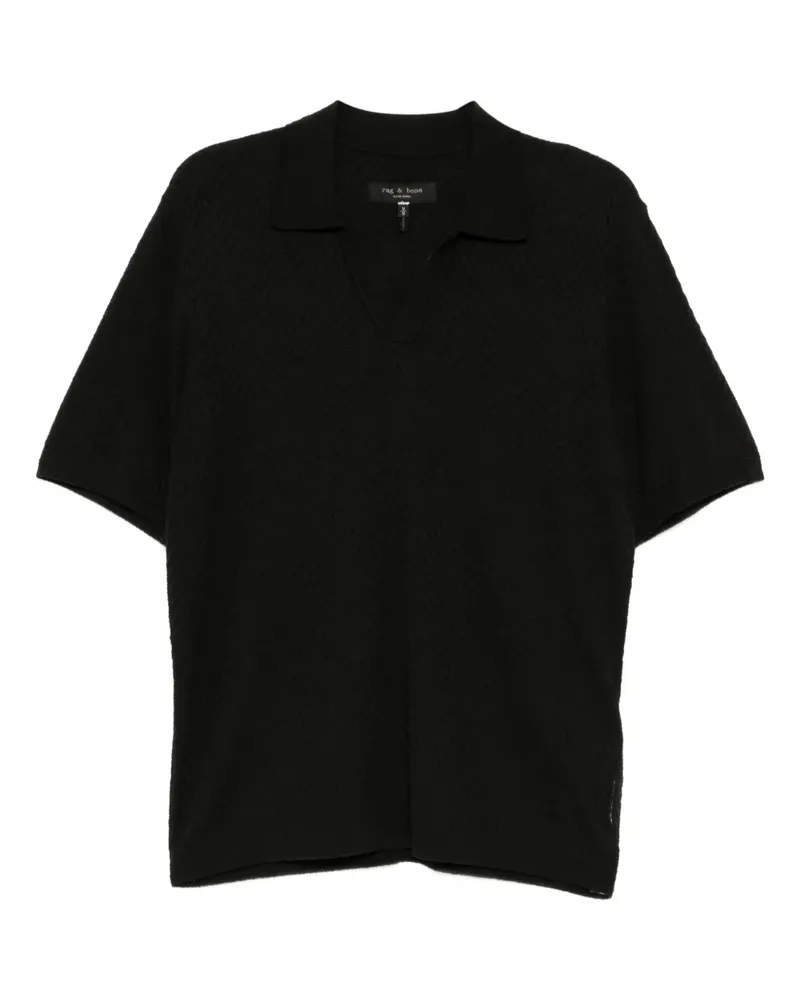 Rag & Bone Zuma Oberteil - Schwarz Schwarz