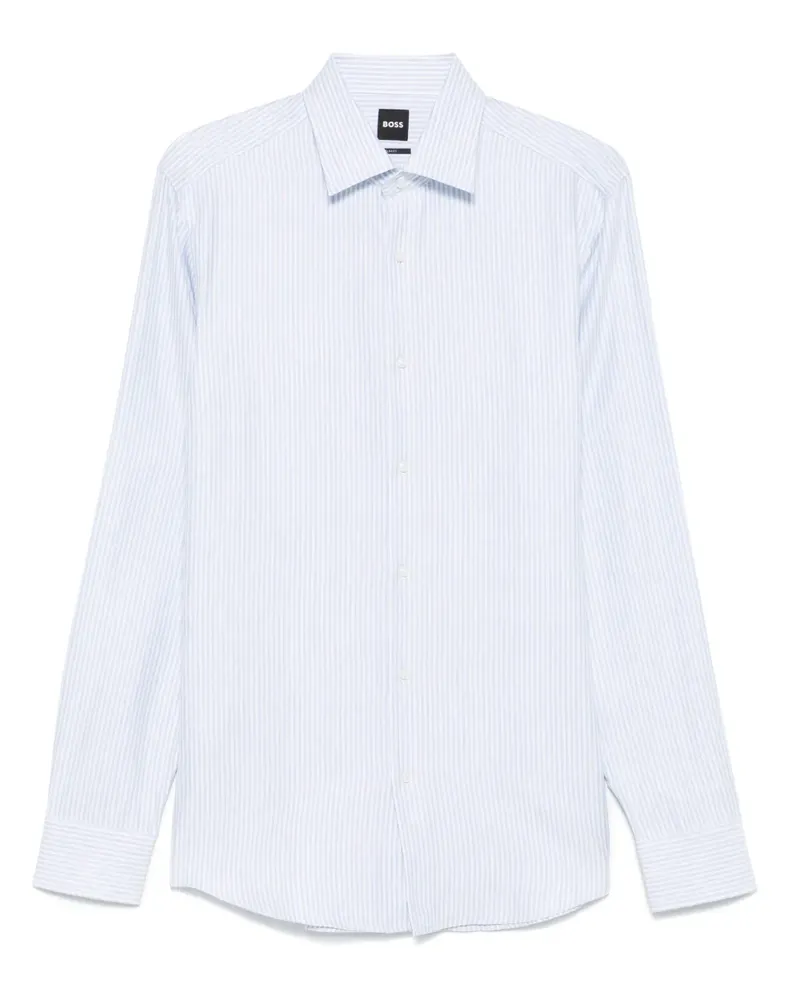 HUGO BOSS Gestreiftes Hemd - Blau Blau