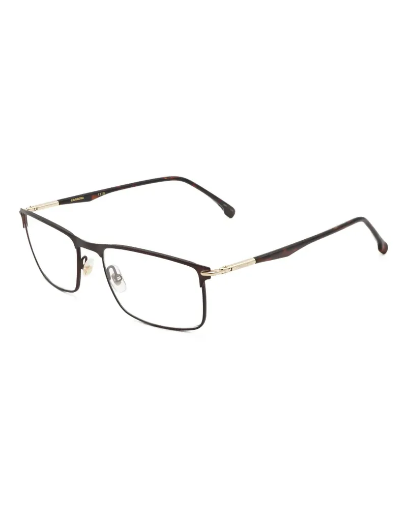 Carrera Brille mit eckigem Gestell - Braun Braun