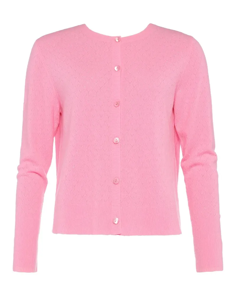 Eres Sucrerie Cardigan aus Pointelle-Strick - Rosa Rosa