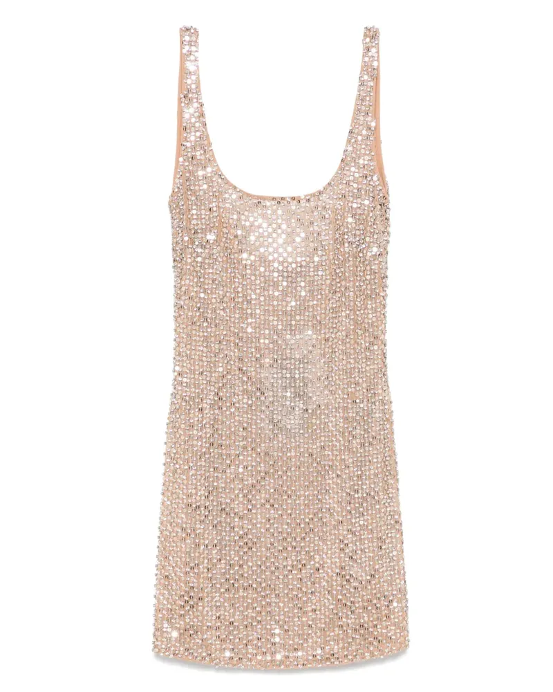 Retrofête Theolonia Minikleid - Nude Nude