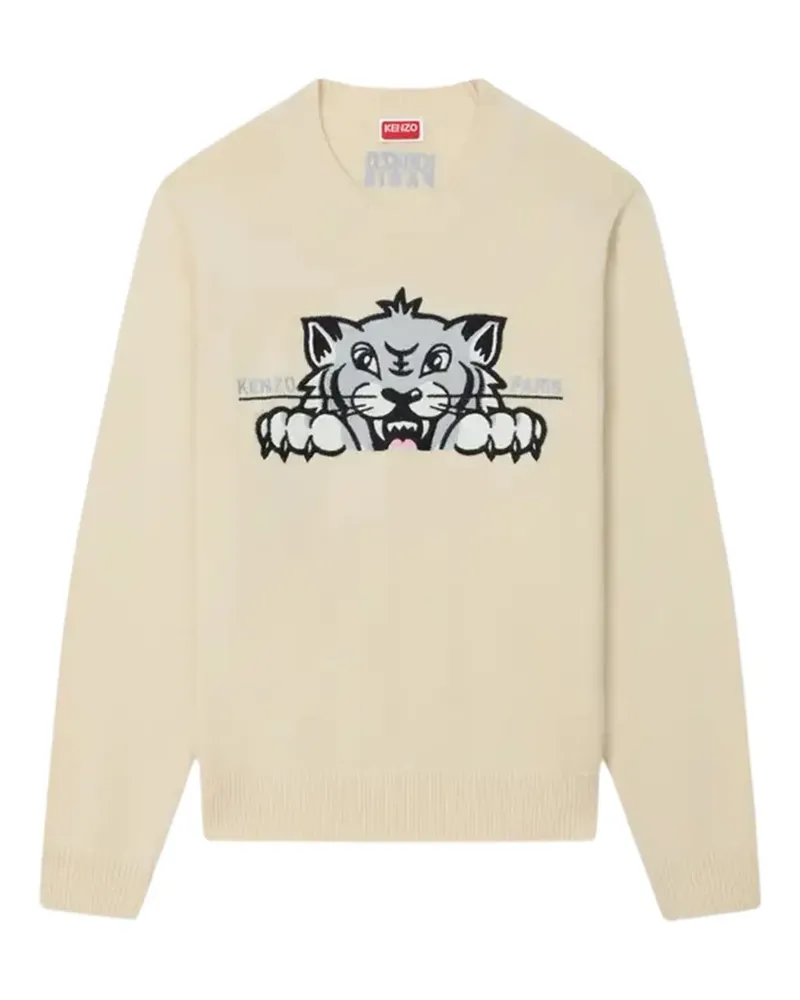 Kenzo Happy Tiger Pullover - Nude Nude