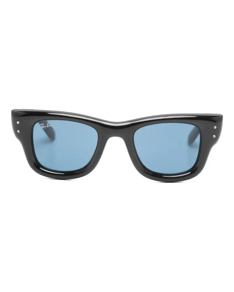 Ray Ban Wayfarer Puffer Sonnenbrille - Schwarz Schwarz