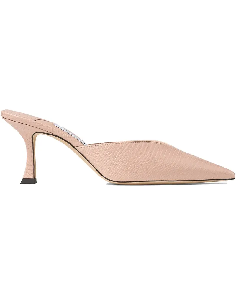 Jimmy Choo Solar Mules 70mm - Rosa Rosa