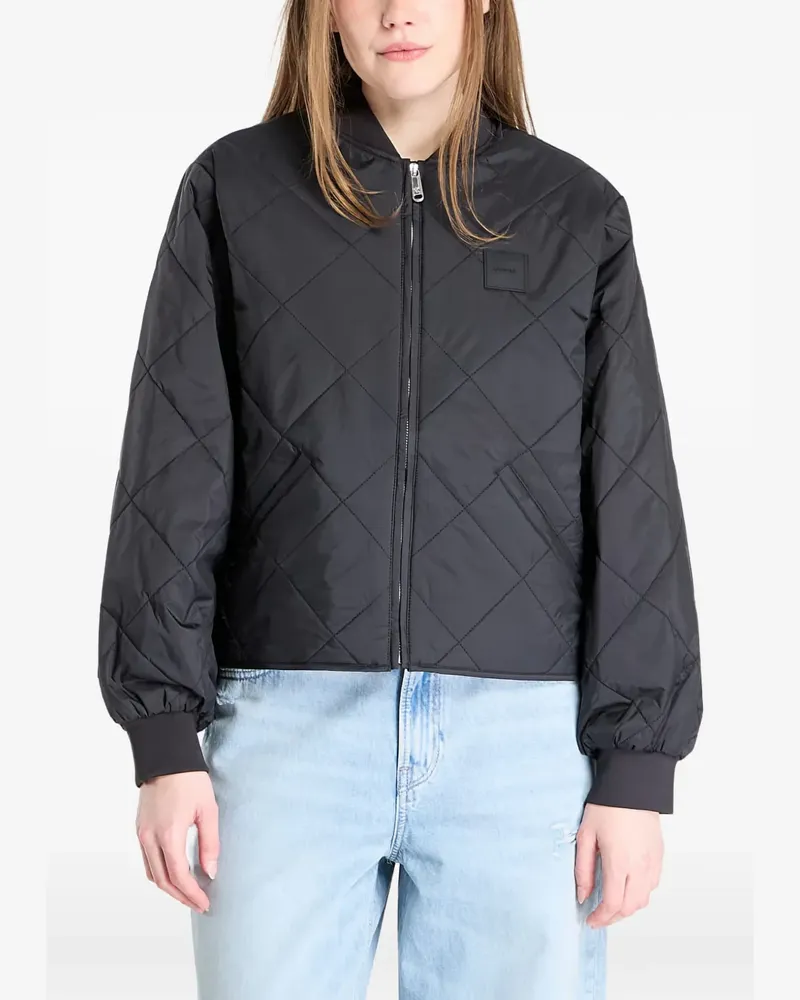 Calvin Klein quilted lightweight jacket - Schwarz Schwarz