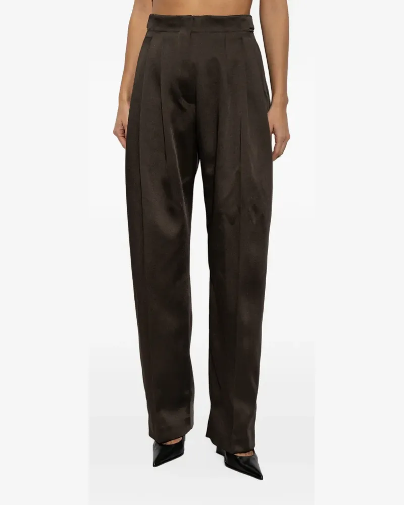 IRO Alabama pleated trousers - Braun Braun