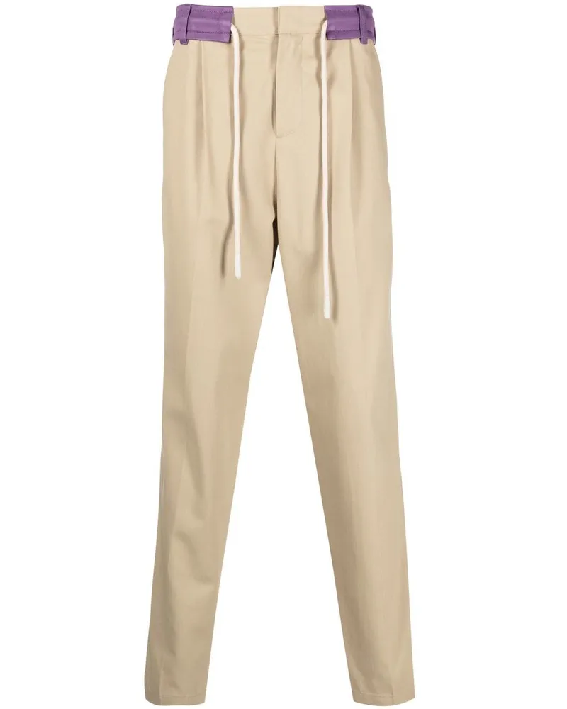 Palm Angels Hose mit seitlichen Streifen - Nude Nude