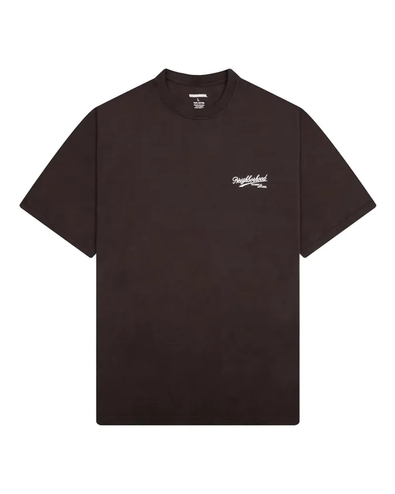 Neighborhood graphic-print T-shirt - Braun Braun