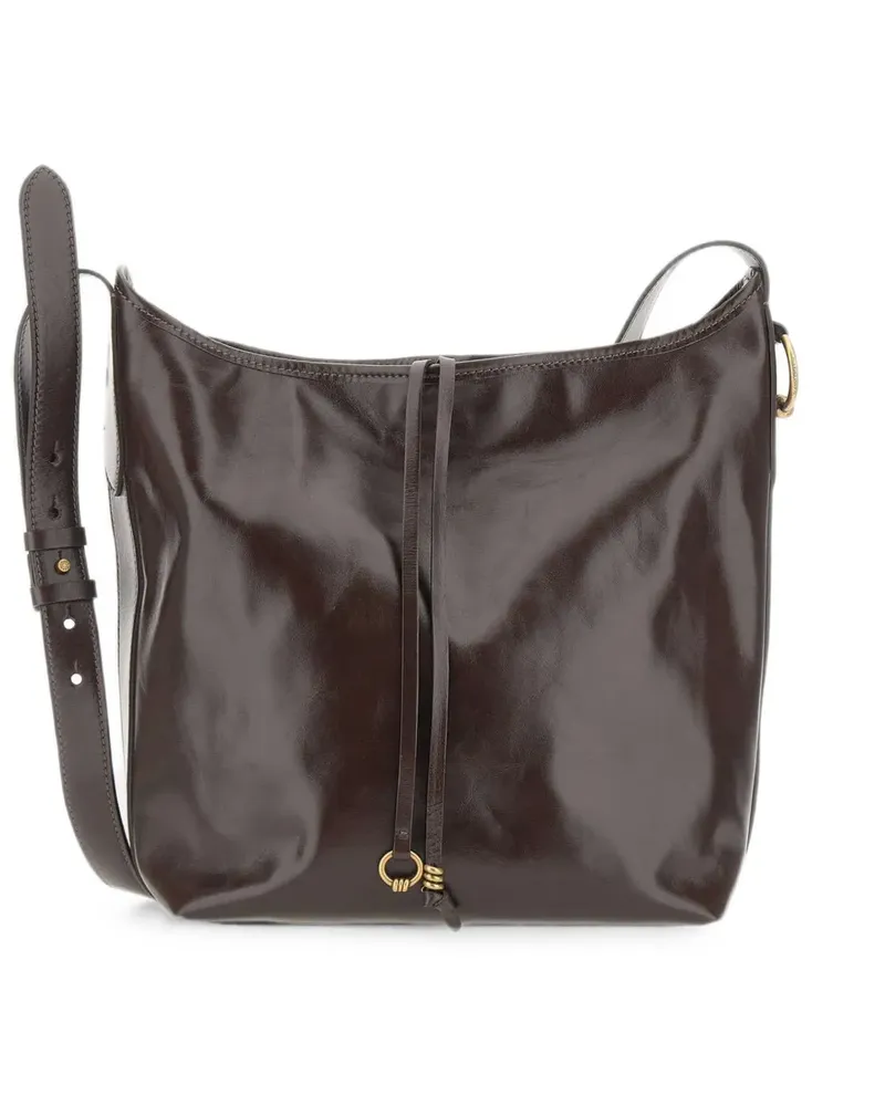 Gianni Chiarini Carla leather shoulder bag - Braun Braun