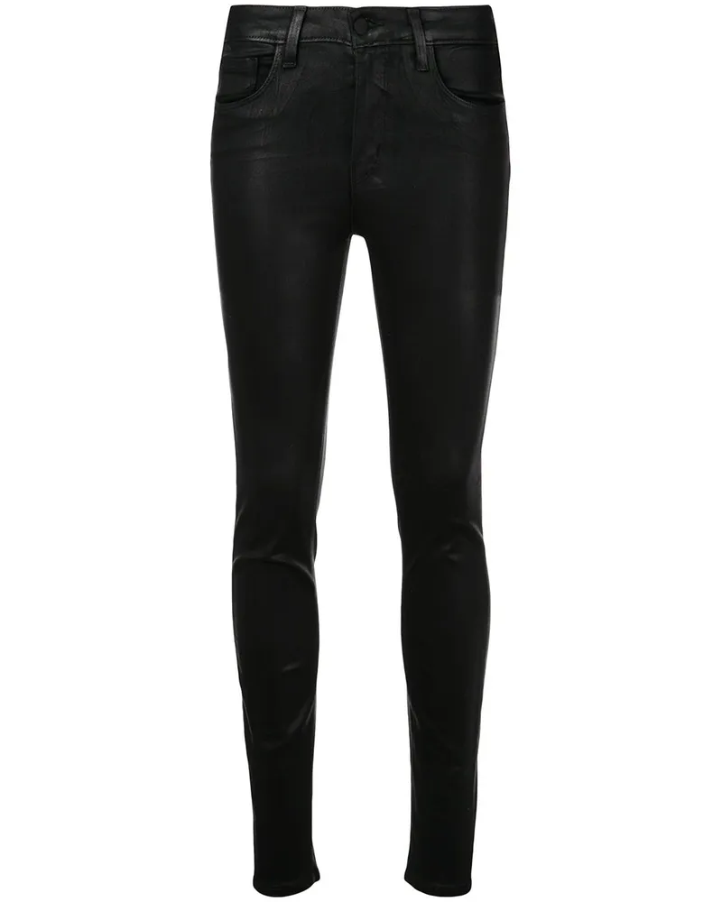 L'Agence Marguerite' Skinny-Jeans - Schwarz Schwarz