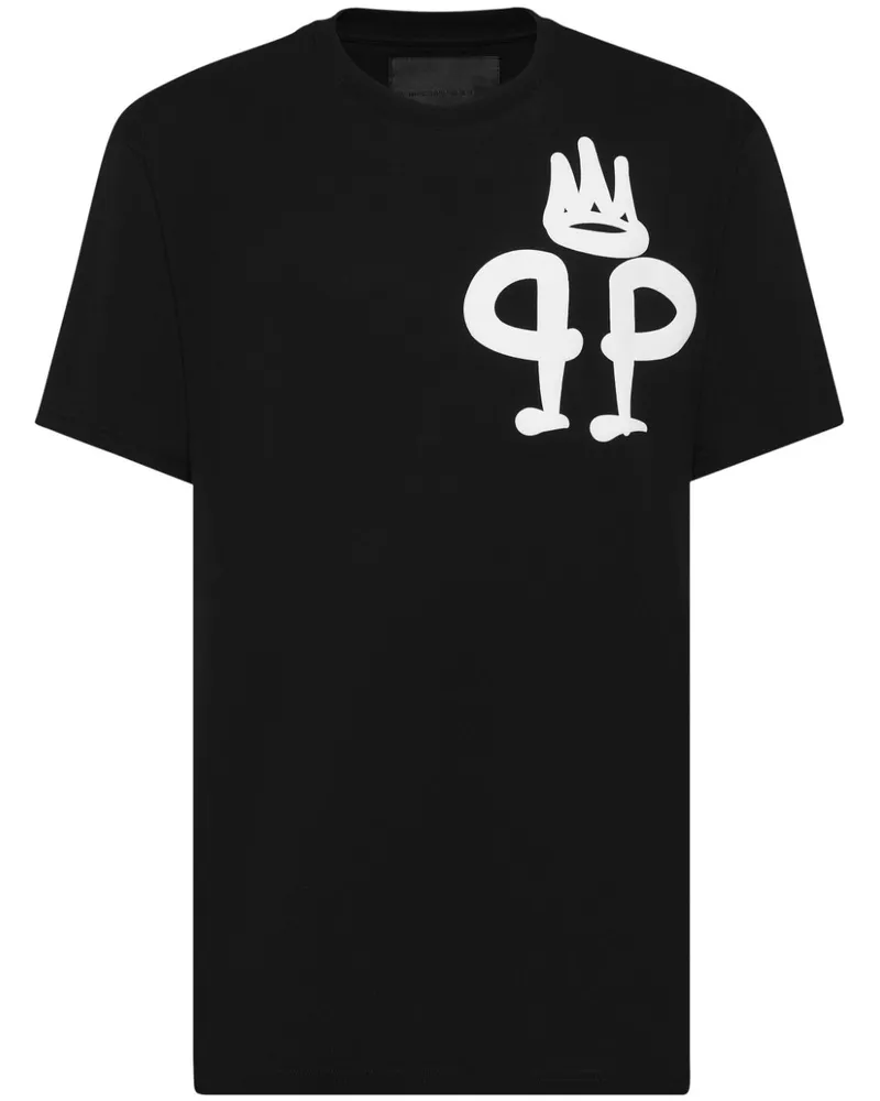Philipp Plein King Plein T-Shirt - Schwarz Schwarz