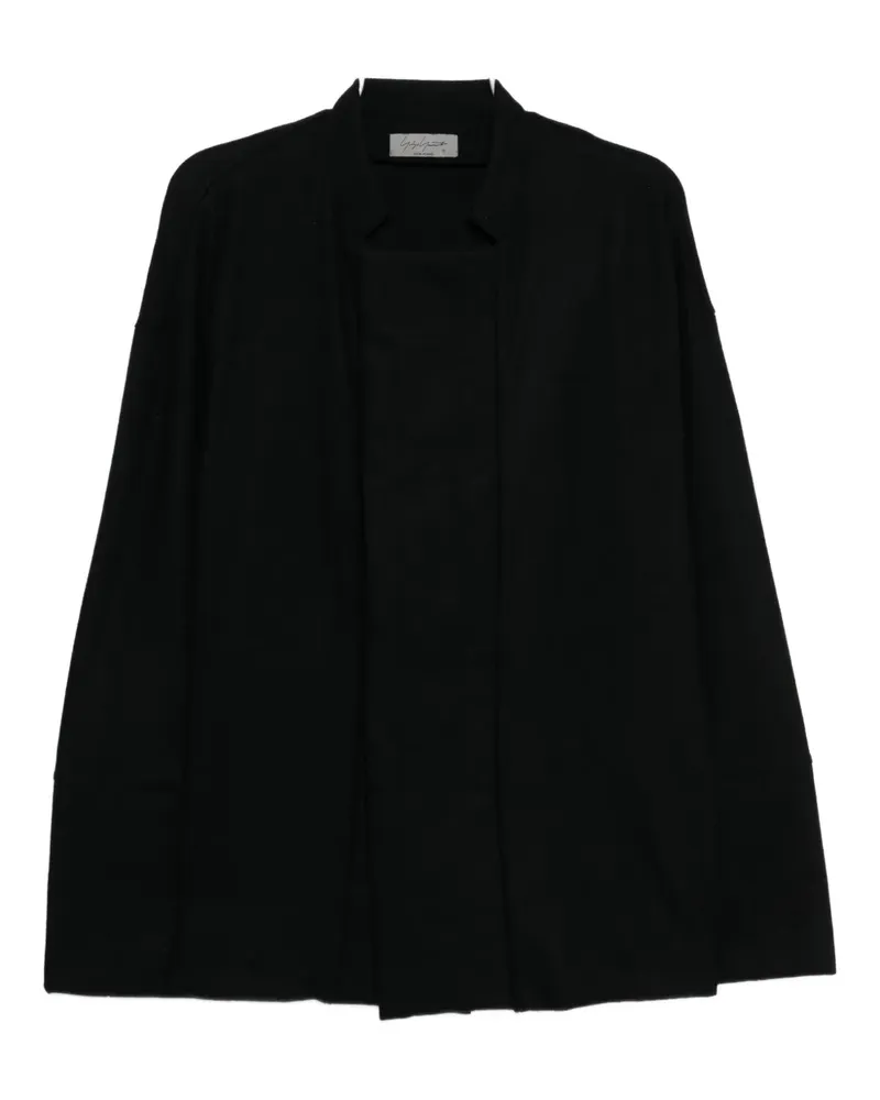 Yohji Yamamoto wool jacket - Schwarz Schwarz
