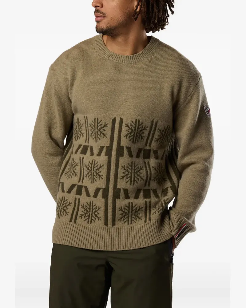 Rossignol Gemusterter Pullover - Grün Grün