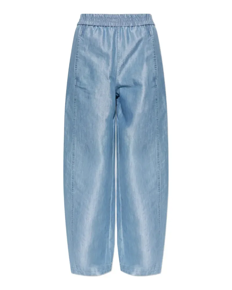 Emporio Armani elasticated-waist jeans - Blau Blau