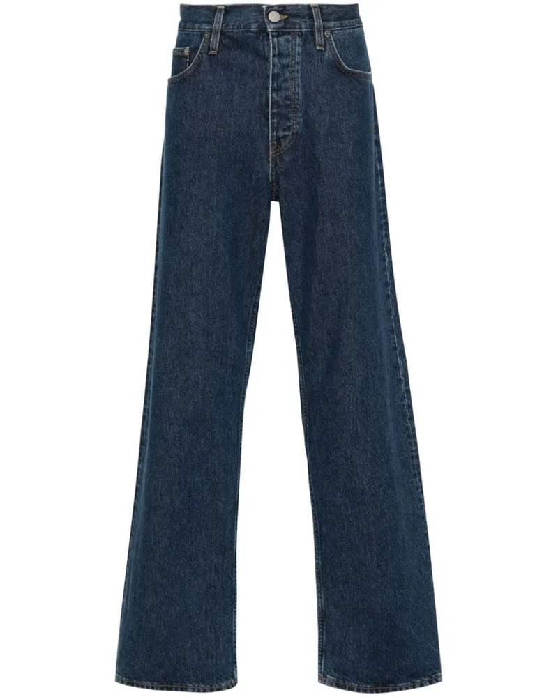 Sunflower Gerade Jeans aus Bio-Baumwolle - Blau Blau