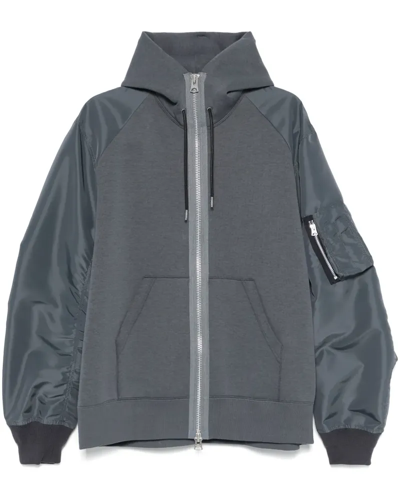 Sacai Sponge Hoodie - Blau Blau