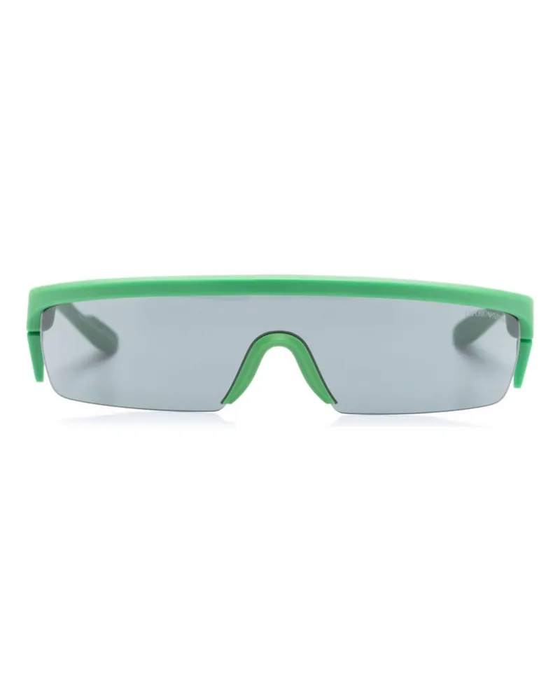 Emporio Armani Sonnenbrille mit austauschbaren Gläsern Grün