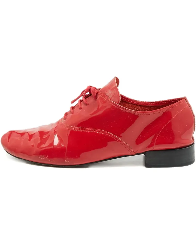 Repetto Schnürschuhe aus Leder - Rot Rot
