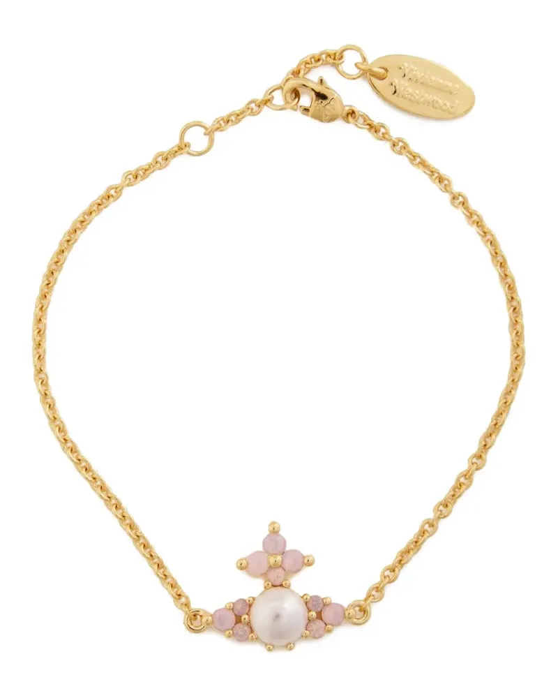 Vivienne Westwood Orb-plaque bracelet - Gold Gold